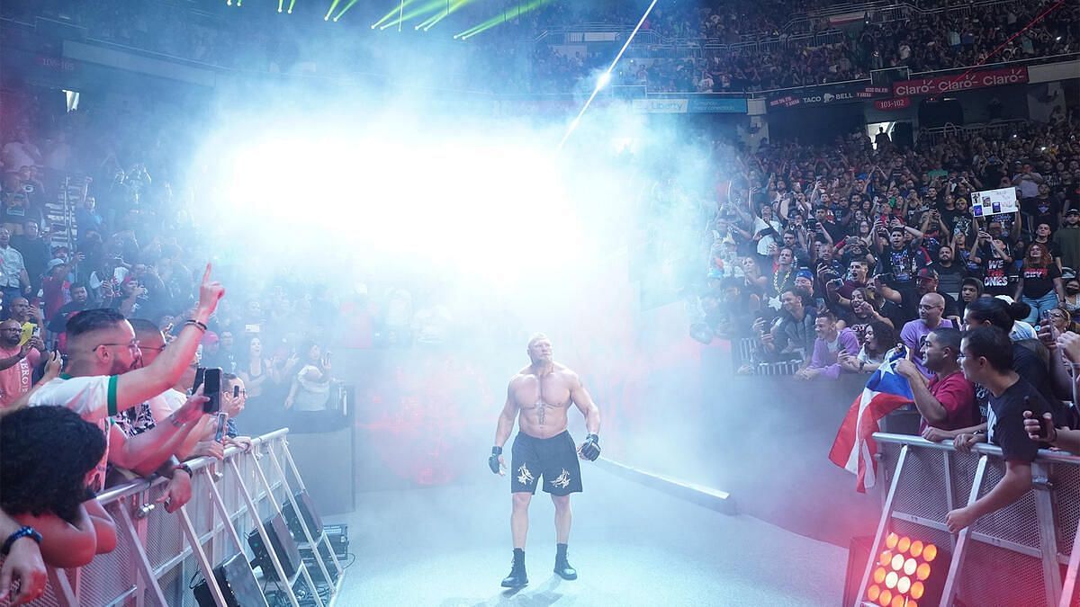 WWE Superstar Brock Lesnar (Photo credit:WWE.com)